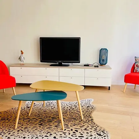 La - T3 Avec Terrasse Plein Centre Lr 아파트